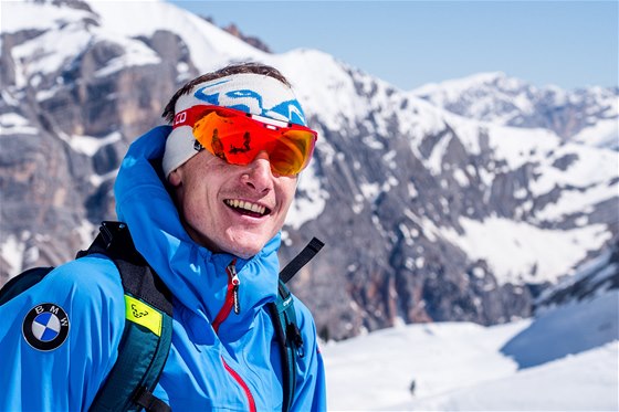 Biatlonista Ondej Moravec ochutnal skitouring neboli skialpinismus.