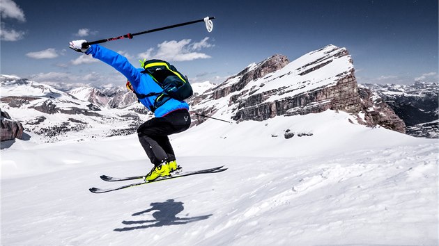 Biatlonista Ondej Moravec ochutnal skitouring neboli skialpinismus.