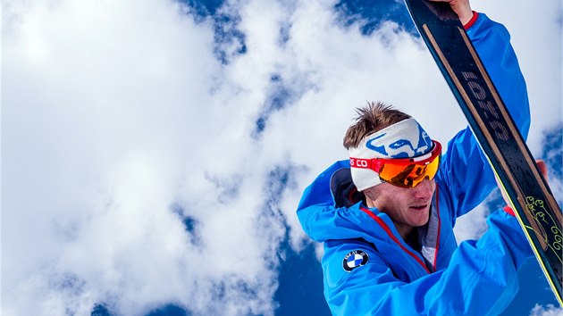 Biatlonista Ondej Moravec ochutnal skitouring neboli skialpinismus.