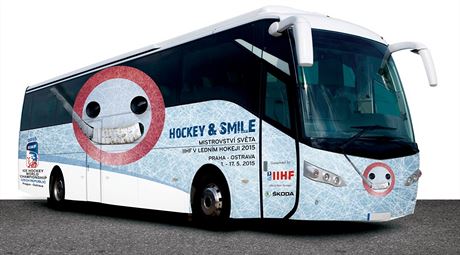 Autobus eských hokejist