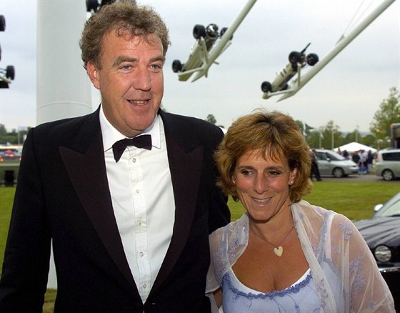 Jeremy Clarkson s manelkou v roce 2005