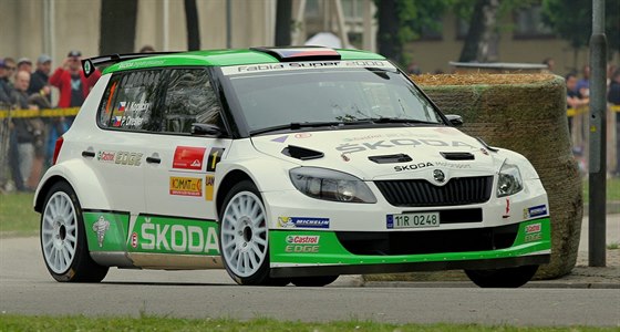 Jan Kopecký na Rallye eský Krumlov