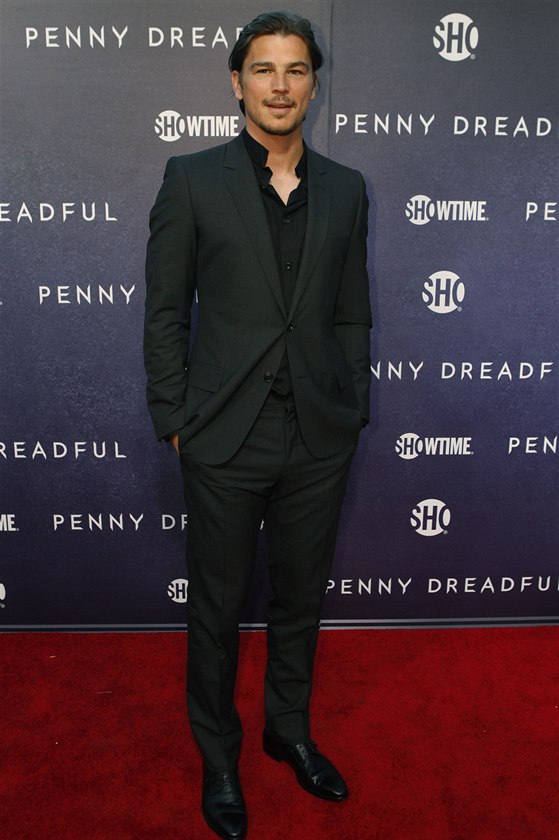 Josh Hartnett na premié�e seriálu Penny Dreadful (New York, 6. kv�tna 2014)