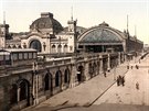 Nynjí nádraí v Dráanech v roce 1900
