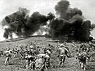 Francouzské jednotky bhem bitvy u Dien Bien Phu ve Vietnamu (1954)