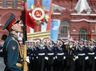 Vojenskou pehlídkou na Rudém námstí oslavila Moskva výroí konce druhé