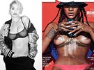 Zpvaky Rita Ora, Rihanna a Miley Cyrusová se pedhánjí, která ukáe víc.