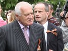 Exprezident Václav Klaus na recepci ruského velvyslanectví neodmítl ani...