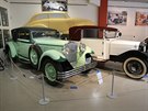 Olomoucké muzeum Veteran Arena rozíilo svou sbírku unikátních automobil...