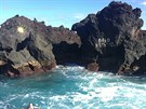 Azory, Terceira, pírodní lávové bazénky