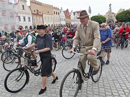 Akce se zúastnili cyklisté místní i z rzných kout eska. Nkteí milovníci...