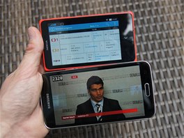 Aplikace O2 TV GO pro sledování televize v mobilu