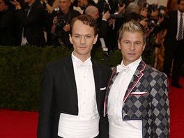 Neil Patrick Harris a David Burtka (New York, 5. kvtna 2014)