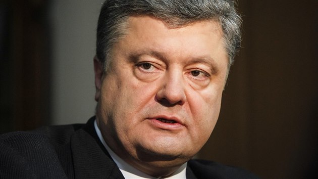 Kandidát na prezidenta Ukrajiny Petro Porošenko (4. května 2014)