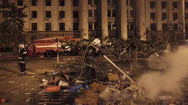 Nsledky nepokoj v ukrajinsk Odse (3. kvtna 2014)