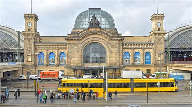 Nádraží v Drážďanech letos slaví 180 let od svého vzniku, původně tu bylo takzvané České nádraží.