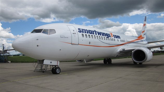 Letadlo typu Boeing 737 společnosti Smartwings