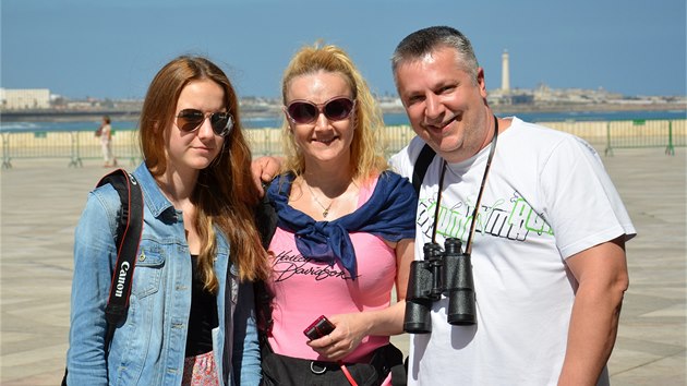 Linda Finková na dovolená v Maroku s dcerou Viktorií a partnerem Milanem Večesem