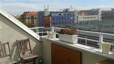 Balkon ped osazením