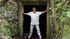 Helmut Gaensel u jedné ze �t�chovických �tol v roce 2008.
