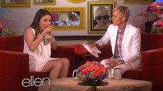 Mila Kunisová v show Ellen DeGeneresové prozradila, jaké má thotenské chut.