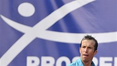Radek �t�pánek na tenisovém challengeru v Ostrav�.