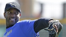 Tracy McGrady jako baseballista