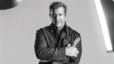 Mel Gibson na plakátu k filmu Expendables 3