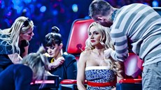 Marta Jandová a Dara Rolins v souti Hlas eskoSlovenska (2014)