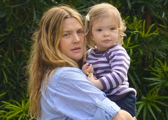 Drew Barrymore s dcerou Olivií (2015)