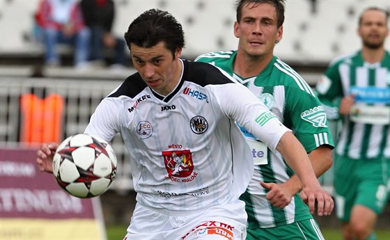 Momentka z utkání Hradec Králové - Bohemians Praha (Stíkov).