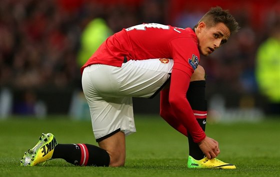 Adnan Januzaj v dresu Manchesteru United