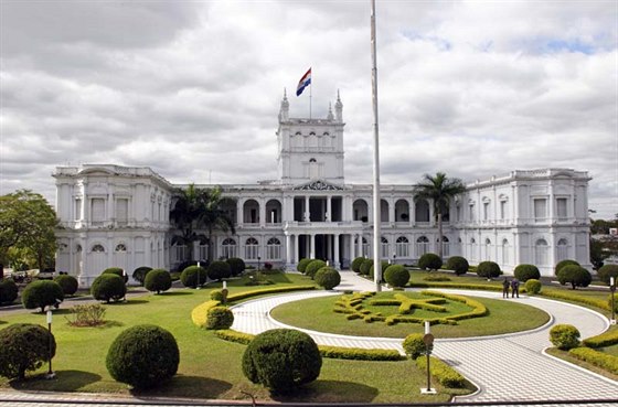Palacio de López v hlavním městě Paraguaye Asunciónu.