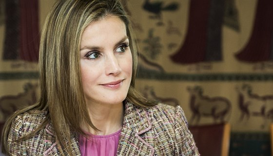 panlská princezna Letizia (eneva, 13. kvtna 2014)