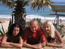 Adriana Sobotová, Ludk Sobota a Marta Richterová na dovolené v Portugalsku...