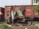 Slavjansk, vlak, výbuch