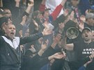 Plzetí fanouci bhem finále domácího poháru proti Spart