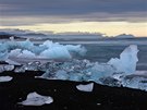 Polární plá na jihu Islandu