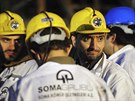Záchranái v turecké Som hledají horníky, kteí peili výbuch v uhelném dole.