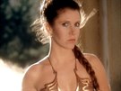 Carrie Fisherová jako princezna Leia ve filmu Star Wars: Epizoda VI - Návrat...