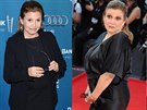 Carrie Fisherová v roce 2014, 2013 a 1983