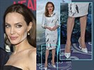 Angelina Jolie zaila stejné faux pas s pudrem dvakrát v prbhu jednoho týdne.
