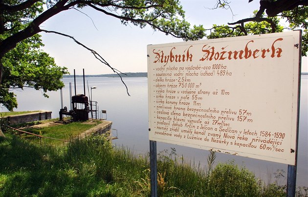 Rybník Rožmberk na Třeboňsku