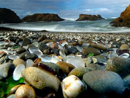 Glass Beach (Sklenná plá), USA