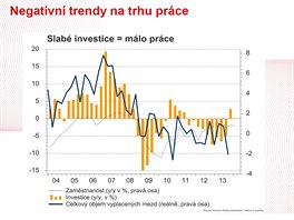 "Hlavnm vinkem patn nlady na eskm pracovnm trhu byl prudk propad...