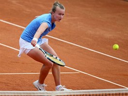 Barbora Krejkov na turnaji Sparta Prague Open