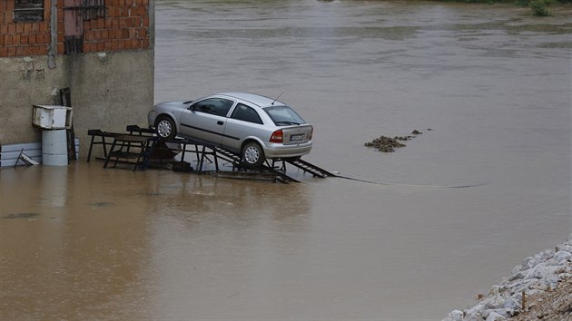 Zaplaven pedmst Sarajeva (15. kvtna 2014)