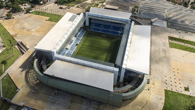 Stadion ve mst Cuiaba za necel msc navtv destky tisc divk MS ve fotbale