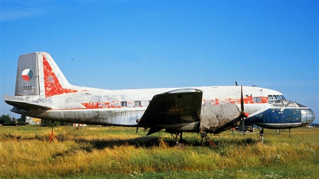 Zbytky Iljuinu  IL-14 FG.