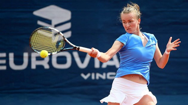 Barbora Krejkov na turnaji Sparta Prague Open